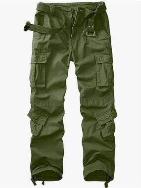 Women’s Olive Green Cargo Pants